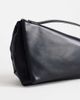 Topshop Topshop Delta medium pyramid top handle clutch purse in black - 3