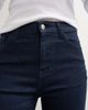 Topshop Topshop denim 3/4 capris mid rise jean in rinse-Black - 4