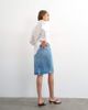 Topshop Topshop denim 90s midi skirt in bleach-Blue - 2