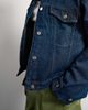 Topshop Topshop denim balloon jacket in indigo rinse-Blue - 2