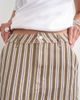 Topshop Topshop denim column maxi skirt in stripe-Multi - 2