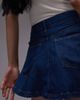 Topshop Topshop denim full mini skirt in indigo rinse-Blue - 3