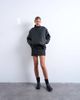 Topshop Topshop denim pelmet mini skirt in black stripes - 3