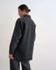 Topshop Topshop denim shacket with side panel in washed black - 3