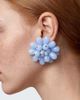 Topshop Topshop Dezi semi precious cluster earrings in blue - 1