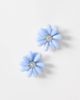 Topshop Topshop Dezi semi precious cluster earrings in blue - 3