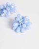 Topshop Topshop Dezi semi precious cluster earrings in blue - 4