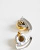 Topshop Topshop Diana stainless steel stud earrings in gold and silver - 3