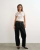 Topshop Topshop Dillan baggy low rise dad jeans in black - 1