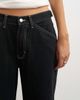 Topshop Topshop Dillan baggy low rise dad jeans in black - 3