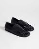 Topshop Topshop Dora ruched loafers in black - 1