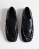 Topshop Topshop Dora ruched loafers in black - 3