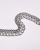 Topshop Topshop double chain necklace in silver - 4