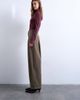 Topshop Topshop dropped waist barrel pants in camel-Neutral - 2