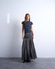 Topshop Topshop dropped waist full hem maxi skirt in stripes-Multi - 1