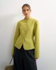 Topshop Topshop drummer jacket in olive - part of a set-Green - 4