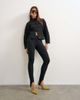 Topshop Topshop drummer jacket with detailing in black - 1