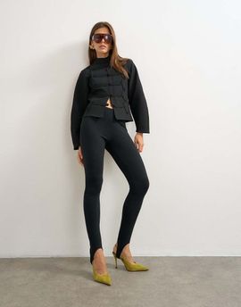 Topshop Topshop drummer jacket with detailing in black