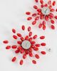 Topshop Topshop Echo statement hand-made stud earring in red - 3