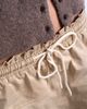 Topshop Topshop elasticized waist mini skort in beige-Neutral - 3