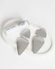 Topshop Topshop Elliot statement stud earring in silver brushed - 2