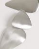 Topshop Topshop Elliot statement stud earring in silver brushed - 4