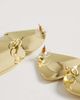 Topshop Topshop Elliot statement stud earrings in brushed gold tone - 3