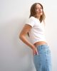 Topshop Topshop Ember low rise relaxed straight jeans in bleach-Blue - 2