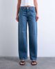 Topshop Topshop Ember low rise straight leg jeans in vintage blue - 1