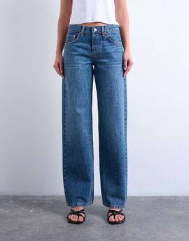 Topshop Topshop Ember low rise straight leg jeans in vintage blue