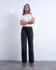 Topshop Topshop Ember low rise straight leg jeans in washed black - 2