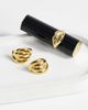 Topshop Topshop Emry waterproof stainless steel stud earrings in gold tone - 2