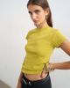 Topshop Topshop everyday tee in washed mustard-Yellow - 3