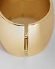 Topshop Topshop Farah oversized bangle in gold tone - 3