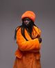 Topshop Topshop faux fur hat in orange - 2