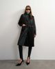 Topshop Topshop faux fur long coat in black - 1