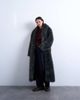 Topshop Topshop faux fur oversized shawl extra long coat in charcoal-Gray - 1