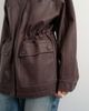 Topshop Topshop faux leather cinched jacket in washed brown - 2