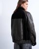 Topshop Topshop faux leather patch pockets jacket with faux suede contrast in brown - 4