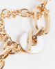 Topshop Topshop Faux pearl and beaded t bar necklace in pastel multi - 3