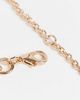 Topshop Topshop Faux pearl and beaded t bar necklace in pastel multi - 4