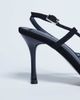 Topshop Topshop Felicity strappy high heel sandals in black faux suede - 2