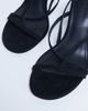 Topshop Topshop Felicity strappy high heel sandals in black faux suede - 4