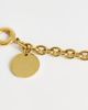 Topshop Topshop Felix waterproof charm bracelet in stainless gold - 2