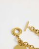 Topshop Topshop Felix waterproof charm bracelet in stainless gold - 3