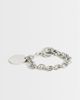 Topshop Topshop Felix waterproof charm bracelet in stainless silver - 1