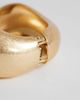 Topshop Topshop Flavia chunky bangle in gold - 2