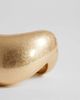 Topshop Topshop Flavia chunky bangle in gold - 3