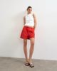 Topshop Topshop floral applique short in red - part of a set - 1