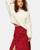 Topshop Topshop Floral Double Split Midi Skirt - 4